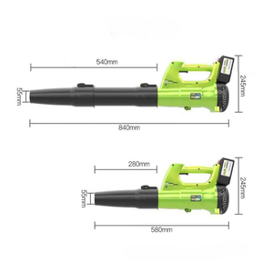 21V 무선 잎 송풍기 휴대용 배터리 잎 송풍기 잎 눈 먼지 날리기 정원 전기 잎 송풍기 - Product Image 6
