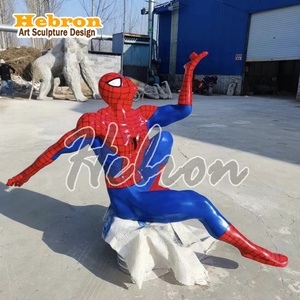 <span class=keywords><strong>Figurine</strong></span> en résine de super-héros Iron <span class=keywords><strong>Spiderman</strong></span> du film d'animation Infinity War, ornement cadeau, vente chaude - Product Image 4
