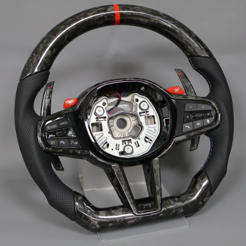Assembly CS Forged Carbon Fiber Steering Wheel (BMW Fitment), photo 2
