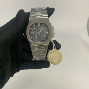 Reloj Automático Unisex de Lujo Clásico, Ovalado, Deportivo y Ejecutivo, de Primera Calidad, en Acero Inoxidable, con Fase Lunar, Resistente al Agua - Product Image 1