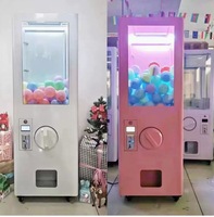 Machine à capsules Gachapon double couche en gros, distributeur de jouets à monnayeur à 2 niveaux pour centre commercial et salle de jeux