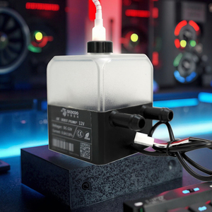 Ococoo OC-300T-12V tất cả-trong-một im lặng chất lỏng làm mát bơm với 4pin kết nối 5 Điện áp <span class=keywords><strong>CPU</strong></span> làm mát cho Diy máy tính PC Trường hợp sử dụng - Product Image 1