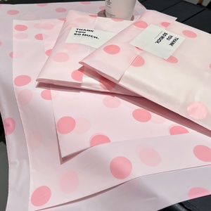Bolsa de Compras de Plástico, Bolsa con Logotipo Personalizado, Bolsa de Mano de PE, Bolsa de Mano con Boca Plana y Pegatinas, para Tiendas de Ropa Femenina - Product Image 6
