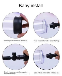 องคชาตยืดขนาดเล็กของผู้ชายเทรนเนอร์สุญญากาศแรงดันลบสำหรับออกกำลังกายถ้วยสำหรับผู้ใหญ่สะอาดสนุกทางเพศ - Product Image 5