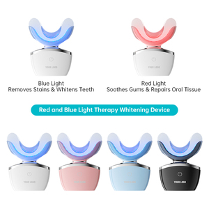 Dispositivo de <span class=keywords><strong>Blanqueamiento</strong></span> Dental con Luz LED Azul, 32 LED, 460nm, <span class=keywords><strong>Blanqueamiento</strong></span> Rápido <span class=keywords><strong>en</strong></span> <span class=keywords><strong>Casa</strong></span>, Inalámbrico, Recargable, IPX7, Bandeja Bucal, Marca Privada OEM - Product Image 2