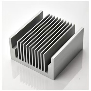 Tùy chỉnh 6000 loạt Hợp kim nhôm tản nhiệt Tản nhiệt sản phẩm cao cấp trong hồ sơ nhôm với dịch vụ xử lý cắt - Product Image 2