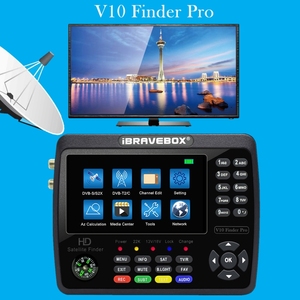 Ibravebox V10 Finder Pro vệ tinh Finder 4.3 inch hiển thị kỹ thuật số vệ tinh Meter tín hiệu Finder, hỗ trợ DVB-S/S2/s2x/T/T2/C - Product Image 6
