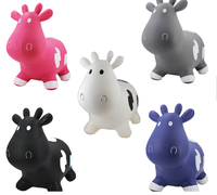 Jouets gonflables de vache sauteuse de qualité supérieure, animaux à monter pour enfants