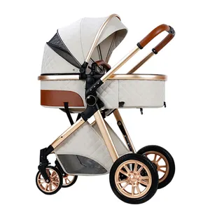 Comfortable New Design Luxury Baby Pram 3 in 1 Made In China In Low Price