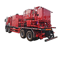 Camion-pompe jumelé pour acidification de puits, fracturation, lavage de puits, débouchage et services de champ pétrolier de haute performance
