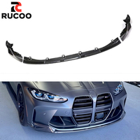 Kit de carrocería de parachoques delantero estilo MP de fibra de carbono seca para BMW G80 G81 G82 G83 M3 M4, alerón inferior, difusor delantero, labio divisor, mejora