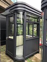 Meilleures ventes Hongqi Guard Post 1020 Square, casier de garde de sécurité préfabriqué portable en structure d'acier chinoise