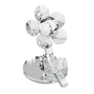 Crystal <b>Flower</b> Glass <b>Ornament</b> Small Decorative Suncatcher Home Decor - Product Image 1