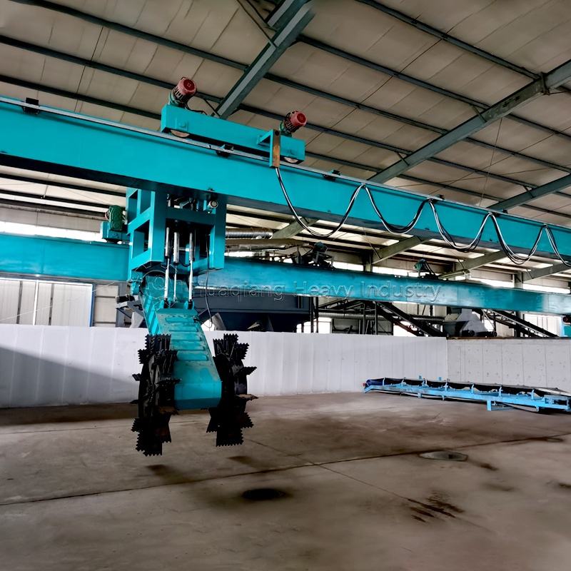 Hydraulic Wheel Type Compost Turner for Efficient Fermentation