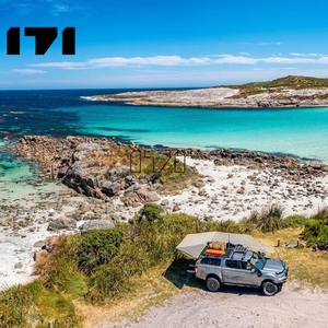 Tente de bâche humide James Baroud 270 270 degrés douche de renard voiture tout-terrain porte arrière auvent de voiture de Camp pour entrepôt Mandurah - Product Image 1