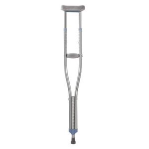 Medical Underarm Crutches Stainless Steel 9-<b>Level</b> Adjustable Anti-Slip Durable Walking Aid For Adults - Product Image 5