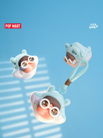 POPMART Asli untuk Crybaby Tears Flow Into the Sea Series Tas Headset Boneka Blind Box Hadiah Gantungan Kunci Mainan Trendi