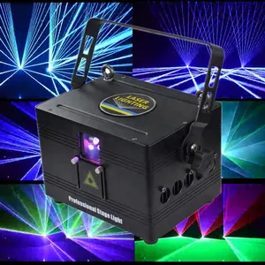 Заводская цена 1 Вт 2 Вт 3 Вт RGB Полноцветный анимационный сценический лазерный светильник