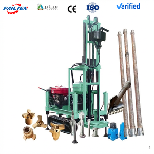 حفارة آبار مياه هيدروليكية أوتوماتيكية بطول 100م و200م على نظام مجنزر بسعر المصنع - Product Image 1