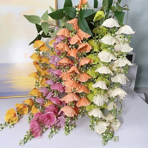 KEWEI T834 Premium Silk Medinilla <span class=keywords><strong>Magnifica</strong></span> Flores Artificiales para Eventos de Navidad y Graduación-Precio al por mayor a granel - Product Image 2