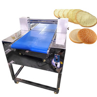 Populaire automatique couche horizontale gâteau coupe trancheuse Machine tranche gâteau embryon hambourg coupe trancheuse pain multifonctionnel