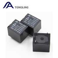 Relais de démarrage électronique miniature TENGFEI JQC-3FF T73 DC certifié CQC, bobine 400, 12V, un point de contact, 10A, PCB