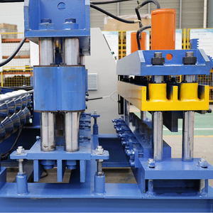 Full Automatic Building Material Machinery Glazed Tile Roll Forming <strong>Machine</strong> for Roofing Tiles PLC Control System Bearings Motors - Product Image 4