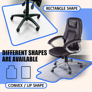 Alfombrilla para silla de protección de suelo de diseño para alfombras, alfombrilla para silla, escritorio de plástico para oficina, venta al por mayor, rectángulo moderno transparente de <span class=keywords><strong>PVC</strong></span> - Product Image 3