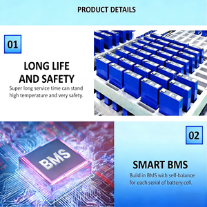 Stackable High-Voltage Home Solar Energy Storage Inverter 10KWH 30KWH LiFePO4 - Product Image 5