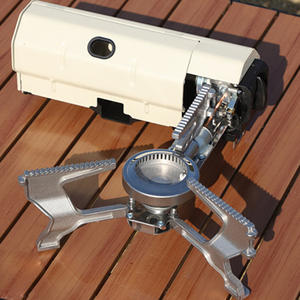 Réchauds à gaz portables pliables miniatures du fabricant, ultralégers, coupe-vent, nouveau design, équipement de camping en plein air, cuisine, pique-niques, voyages - Product Image 5