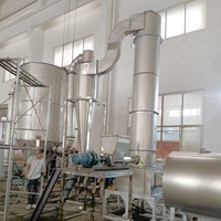 Séchoir automatique à manioc en acier inoxydable à bas prix, sécheur flash à haute vitesse avec contrôle PLC