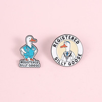 En gros, Pin's en émail amusant et original en forme de canard, personnalisé, mignon, pour infirmière, médecin, étudiant en médecine, cadeau