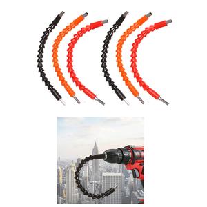 6 pz 1/4 flessibile \ "punta trapano allungabile M14 albero flessibile per legno muratura marmo foratura rivestito di estensione della punta del trapano - Product Image 2