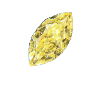 Marquis Factory venta al por mayor 1ct certificado FY I1 diamante amarillo Natural pulido joyería piedras preciosas sueltas - Product Image 1