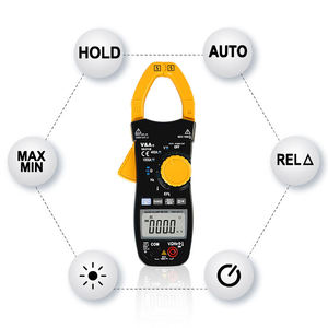 Pinza Amperimétrica de Alta Corriente CA VA311B con Termopar y Multímetro Integrado para Pruebas de Ciclo de Trabajo - Product Image 4
