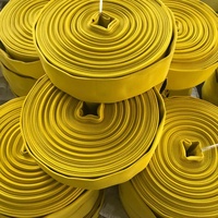 Tuyau de lutte contre les incendies en toile PU à haute pression pour accessoire d'équipement de lutte contre les incendies de sauvetage d'urgence
