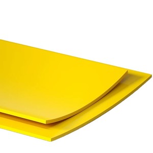 Yellow Rubber Sheet 2 3 4 5 6 8 10mm Wear Resistant Shock Absorbing Anti Slip For Industrial Use - Product Image 2