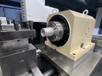Tour CNC à banc plat horizontal, mono-broche, capacité moyenne, traitement simultané des deux extrémités, haute précision, GSK 4 axes