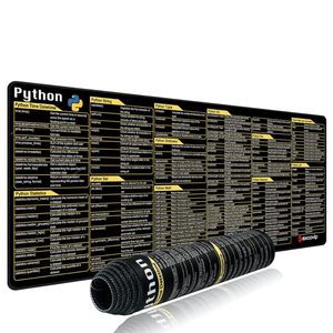 Raccourcis clavier anglais allemand <span class=keywords><strong>Python</strong></span> <span class=keywords><strong>Excel</strong></span> Words Ppt Logiciel Antidérapant Outil de bureau Impression Tapis de souris en caoutchouc - Product Image 1