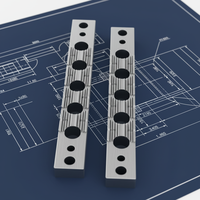 Fabricant de moules en acier pour ailettes de climatisation Quadra Louver Punch sur mesure