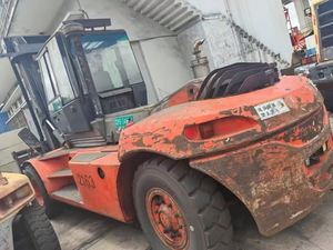 Top Performance Linde 16ton Diesel Forklift US Used Construction Machinery Original Components <b>Internal</b> Combustion 4x4 <b>Drive</b> Two - Product Image 4