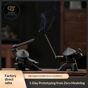 Quemador de Incienso Samurai Impreso en 3D con Diseño Clásico Ming y Qing - Accesorios Creativos Asiáticos Zen para Té y Mascotas, Regalo de Cumpleaños - Product Image 5