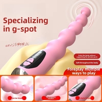 Jouet anal pour adultes, perles, plug anal, vibrateur vaginal/pont de G, modèle SY-96, ConnoisseursG-Spot, fonctionnalités de vibration, étanche IPX7, OEM