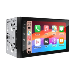 Lecteur DVD de voiture universel 7 pouces double din Linux CarPlay Android vente populaire - Product Image 1