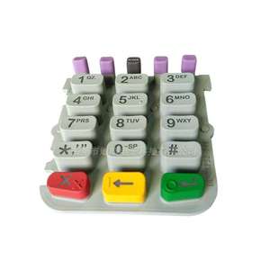 Cầm Tay POS hệ thống siêu thị thay thế xách tay Silicone bàn phím tiền mặt đăng ký cao su bàn phím Bàn phím & bàn phím phụ tùng phần - Product Image 2