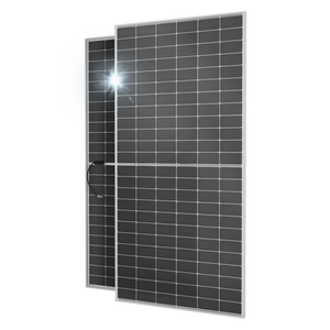 Panel Solar Monocristalino Bifacial Tipo N de Alta Eficiencia SUNPLUS de 590W, 182mm, 2278x1134mm, Doble Vidrio, 23.4% de Eficiencia - Product Image 2