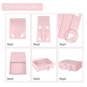 Cajas de Regalo de Cartón de Lujo Personalizadas, Plegables con Imán, Diseño Elegante, Reciclables, con Recubrimiento UV, Venta al Por Mayor - Product Image 2