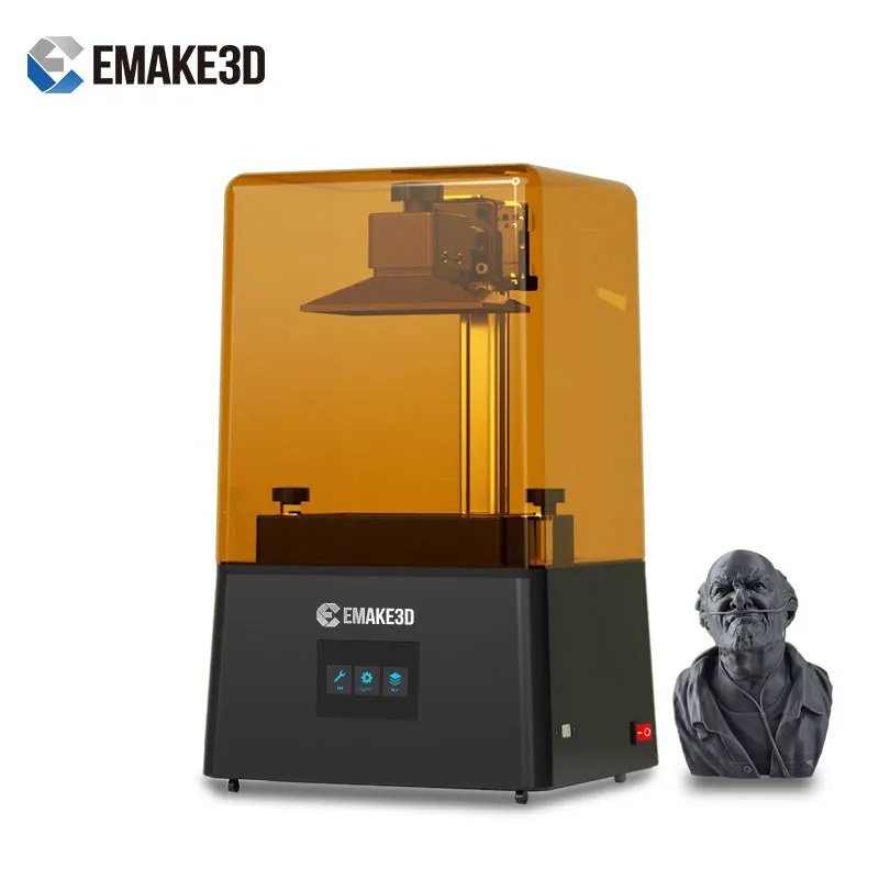2023 Emake3D Mini Photosensitive Resin Creality 3d Printer 4K HD 6.6in 3d Printing Machine for Jewelry