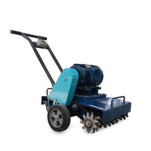 <span class=keywords><strong>Scarificateur</strong></span> à béton électrique manuel 220V, design compact, pour le nettoyage et le dressage des surfaces routières - Product Image 1