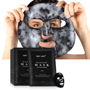 omy lady foam nourishing best price oem face cleansing carbonated bubble clay face pack
